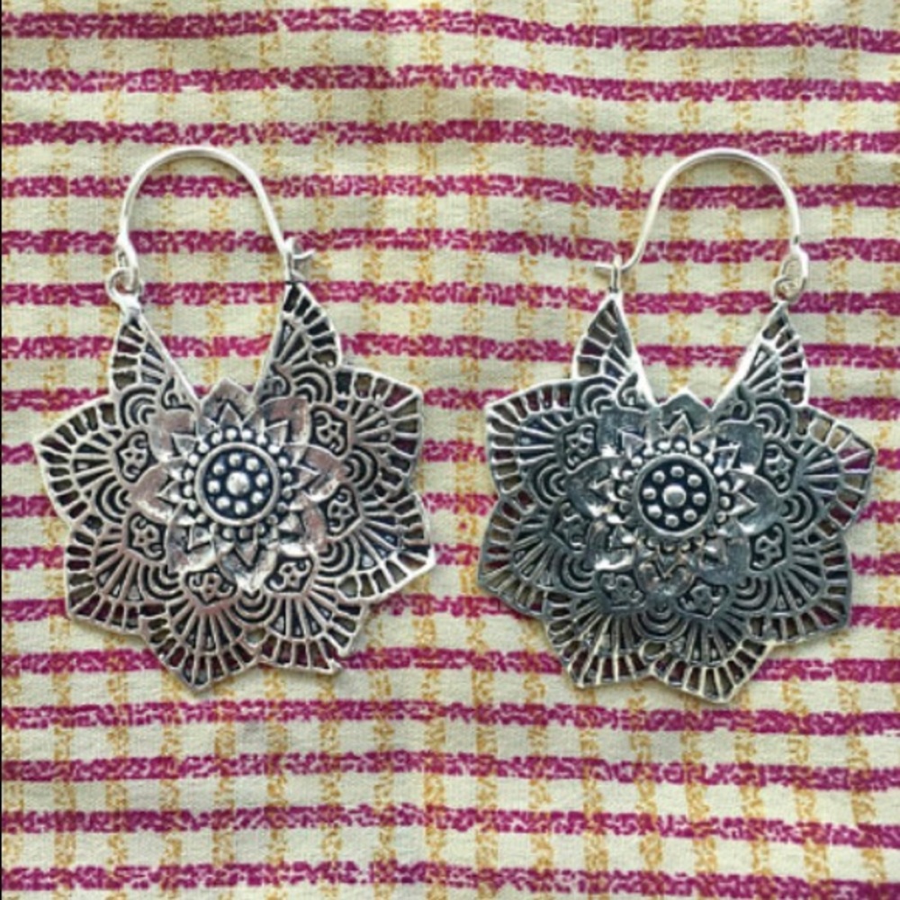 Handmade Mandala Earrings